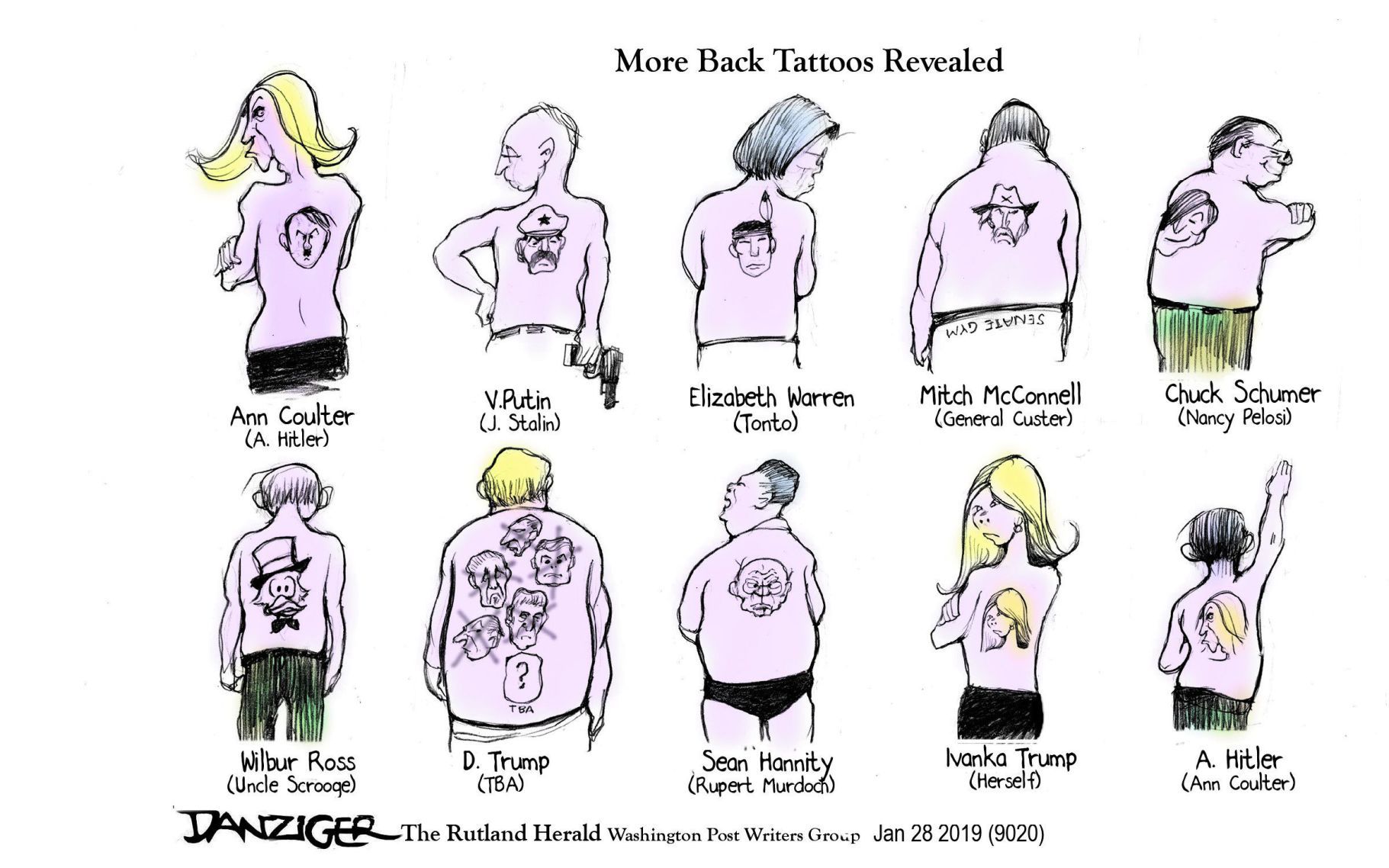Jeff Danziger cartoon